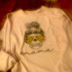 Lightweight graphic sweatshirt